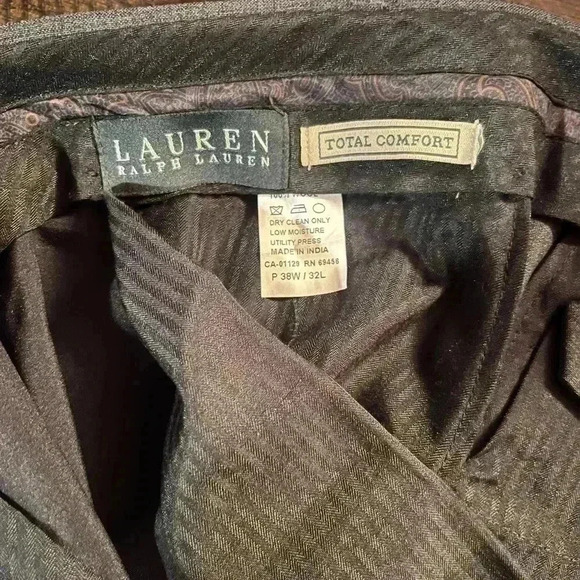 Ralph Lauren gray dress pants - Picture 3 of 3